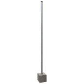 Sign post | with concrete block | SET |  76 mm | length: 4500 mm